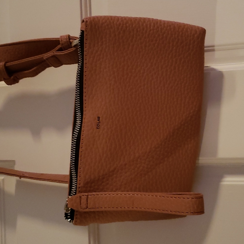NWOT Colab clutch with strap/belt bag